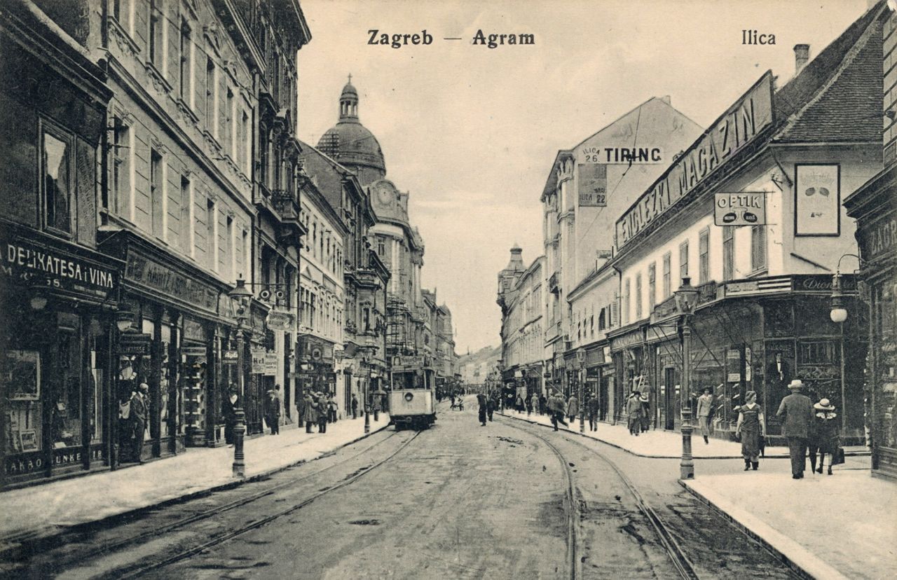 Ilica, oko 1915. godine A